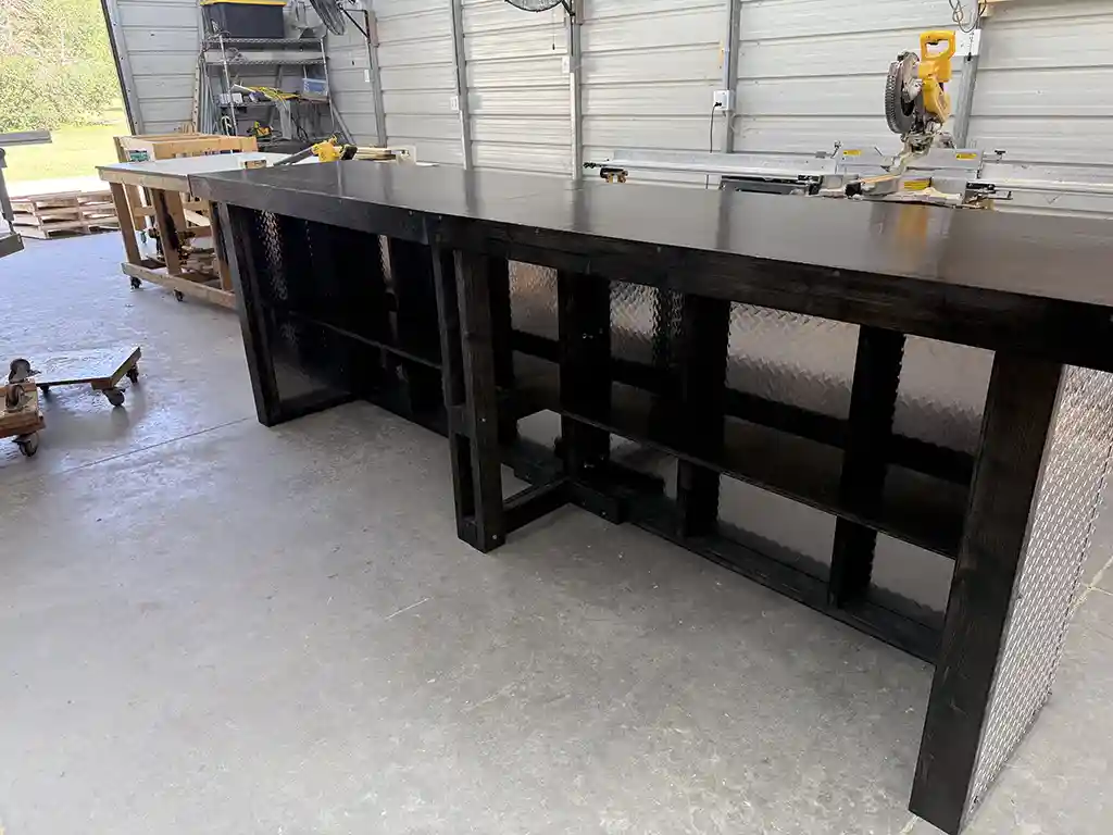 Ebony Diamond Plate Large Modern Industrial Home Bar 6 Ebony Diamond Plate Large Modern Industrial Home Bar