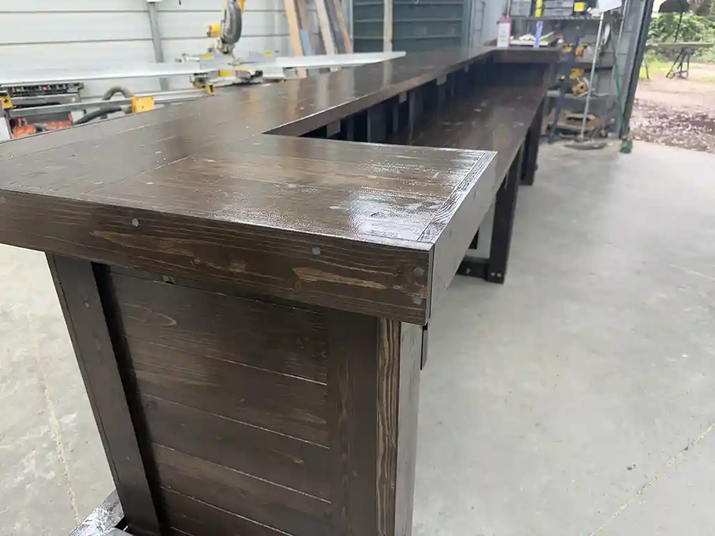 Espresso Thomas U Shape Large Covered Patio Home Bar 3 Espresso Thomas U Shape Large Covered Patio Home Bar