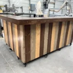 Maggie Walnut Kitchen L Shape Medium Covered Patio Home Bar 3 Maggie Walnut Kitchen L Shape Medium Covered Patio Home Bar, 2 level, home decor