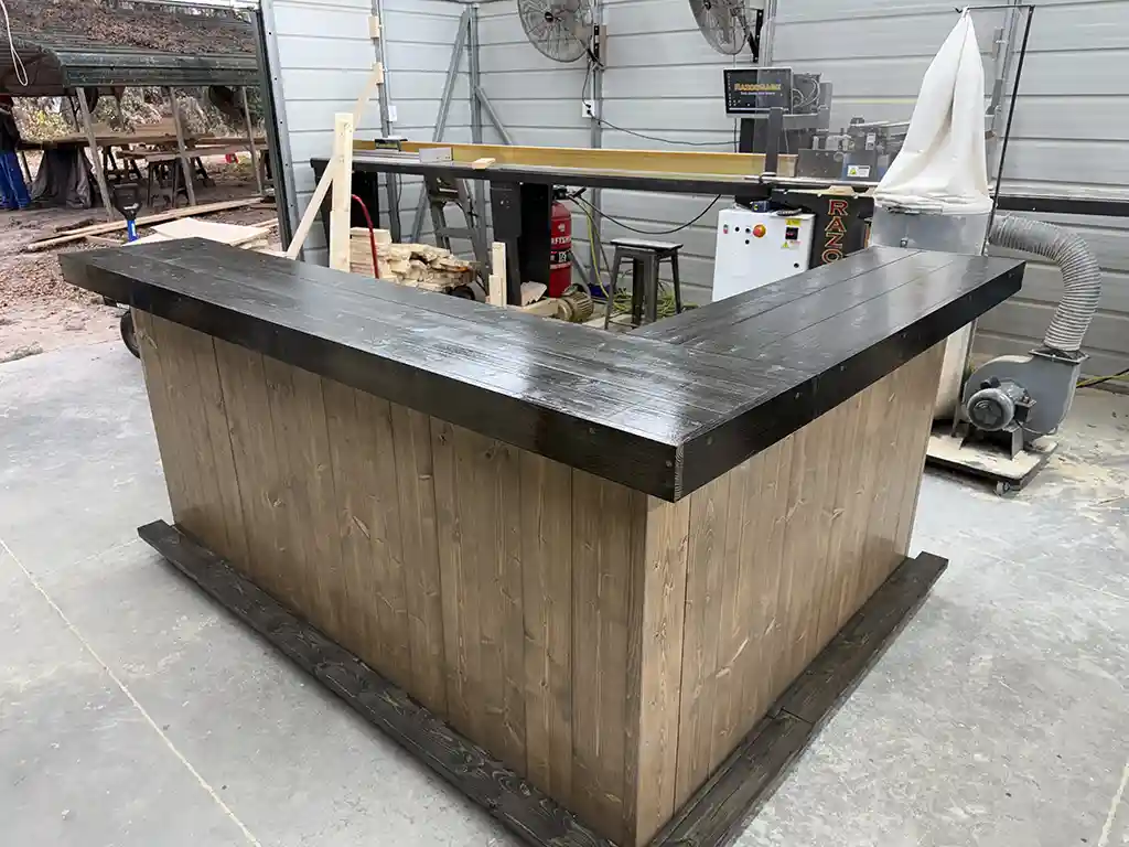 Mushroom Ebony Kitchen L Shape Medium Covered Patio Home Bar 2 Mushroom Ebony Kitchen L Shape Medium Covered Patio Home Bar, 2 level