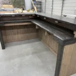 Mushroom Ebony Kitchen L Shape Medium Covered Patio Home Bar 5 Mushroom Ebony Kitchen L Shape Medium Covered Patio Home Bar, 2 level