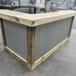 Right Metal Kitchen L Shape Small - Outdoor Home Bar 1 Right Metal Kitchen L Shape Small - Outdoor Home Bar, 2 level, corrugated metal, home decor, patio decor, outdoor decor