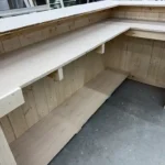 Right footrail shelf Unfinished Smooth Kitchen L Shape Small - Indoor Home Bar 5 Right Unfinished Smooth Kitchen L Shape Small - Indoor Home Bar Home decor