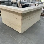 Unfinished Collin Medium Horizontal Home Bar 1 Collin L Shape Medium Indoor Home Bar Unfinished