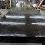 Ebony Diamond Plate Large Industrial Sales Counter 4 Ebony Diamond Plate Large Industrial Sales Counter, tread plate
