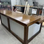 Provincial Metal Roy L Shape Sales Counter with ADA drop 2 Provincial Metal Roy L Shape Sales Counter with ADA drop