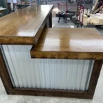 Provincial Metal Roy L Shape Sales Counter with ADA drop 3 Provincial Metal Roy L Shape Sales Counter with ADA drop