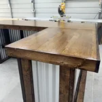 Provincial Metal Original L Shape Medium Indoor Home Bar 4 Provincial Metal Original L Shape Medium Indoor Home Bar