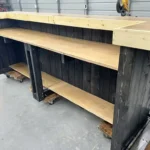Ebony Natural Jackson U Shape Sales Counter 5 Jackson U Shape Sales Counter