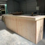 Jackson U Shape Sales Counter Unfinished 1 Jackson U Shape Sales Counter Unfinished