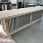 Metal Straight Ace Large Indoor Home Bar Unfinished 2 Metal Straight Ace Large Indoor Home Bar Unfinished