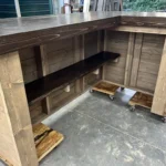Mushroom Espresso Clark L Shape Covered Patio Home Bar 5 Mushroom Espresso Clark L Shape Covered Patio Home Bar