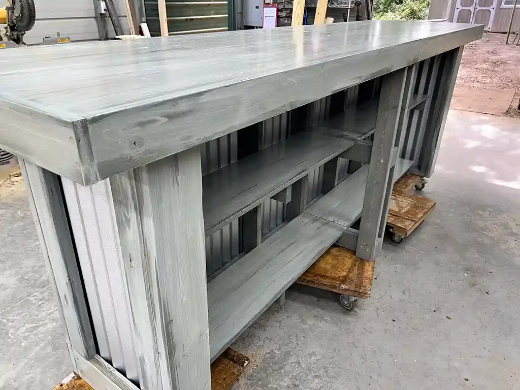 Stormwash Ebony Metal Straight Ace Large Indoor Home Bar 4 Stormwash Ebony Metal Straight Ace Large Indoor Home Bar