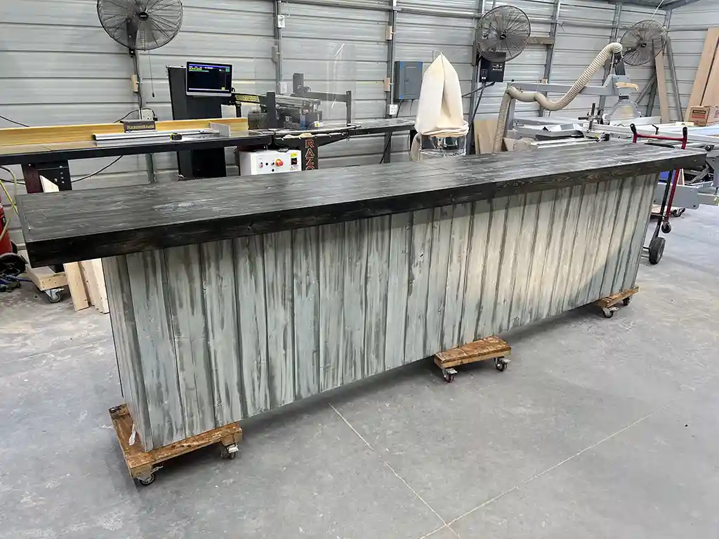 Stormwash Ebony Straight Plank Top Large 2 Stormwash Ebony Straight Plank Top Large