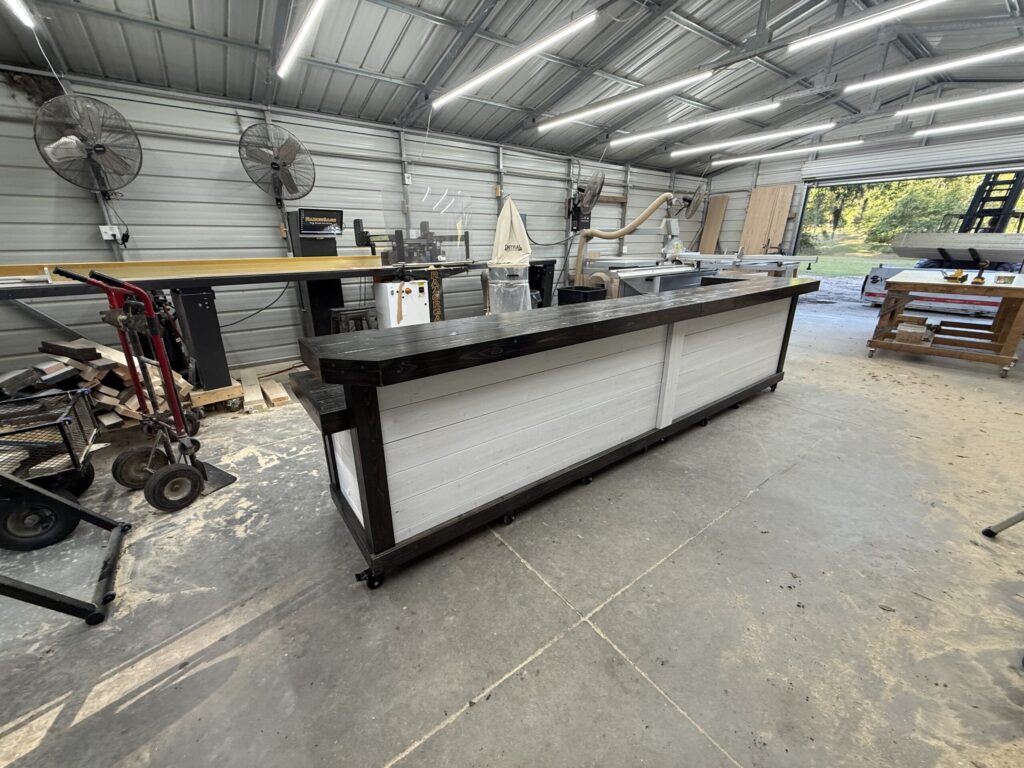Thomas L Shape Large Covered Patio Home Bar Capewash Ebony colors 3 Thomas L Shape Large Covered Patio Home Bar Capewash Ebony colors 3