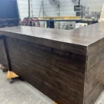 Espresso Coffee Shop L Shape Large Sales Counter with ADA drop 3