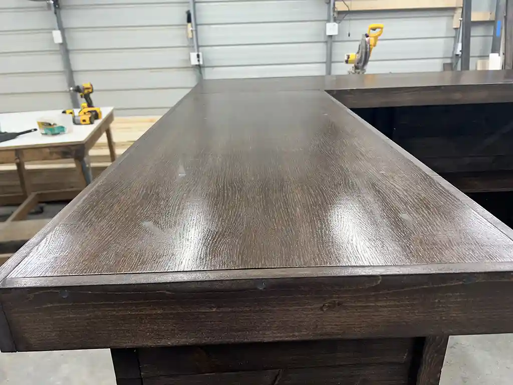 Espresso Coffee Shop L Shape Large Sales Counter with ADA drop 4