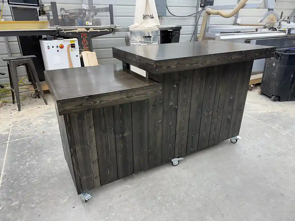 Fairview Sales Counter with ADA drop ebony 1 Fairview Sales Counter with ADA drop ebony 1