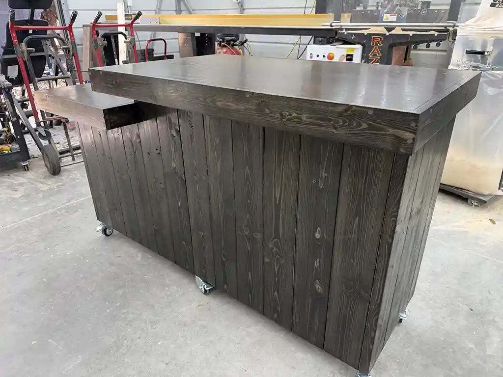 Fairview Sales Counter with ADA drop ebony 2 Fairview Sales Counter with ADA drop ebony 2