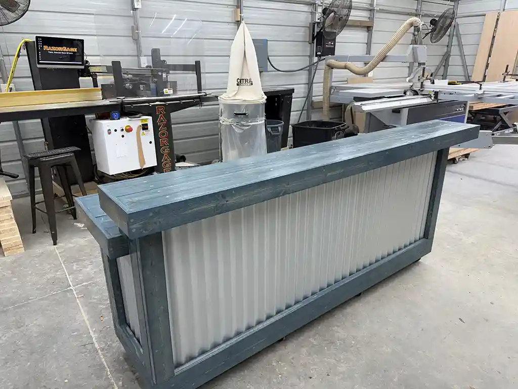Custom Celsius Metal Kitchen Covered Patio Bar 2