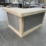Metal Original L Shape Indoor Home Bar Unfinished 1