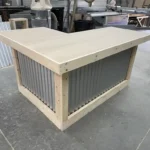 Metal Original L Shape Indoor Home Bar Unfinished 2