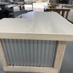 Metal Original L Shape Indoor Home Bar Unfinished 3