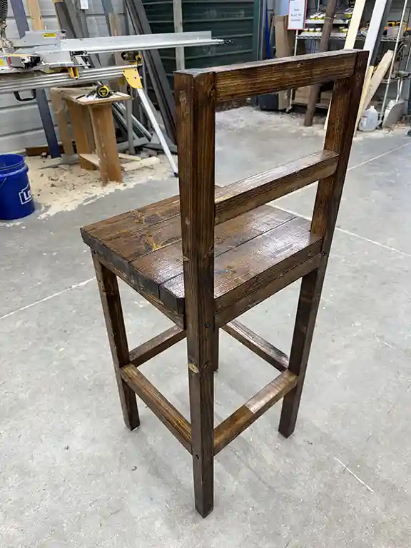 High back barstool provincial 4 High back barstool provincial color