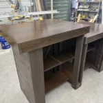 6' Espresso Coffee Shop Sales Counter with ADA drop right & two 11 shelves 4 6' Espresso Coffee Shop Sales Counter with ADA drop right & two 11 shelves 4